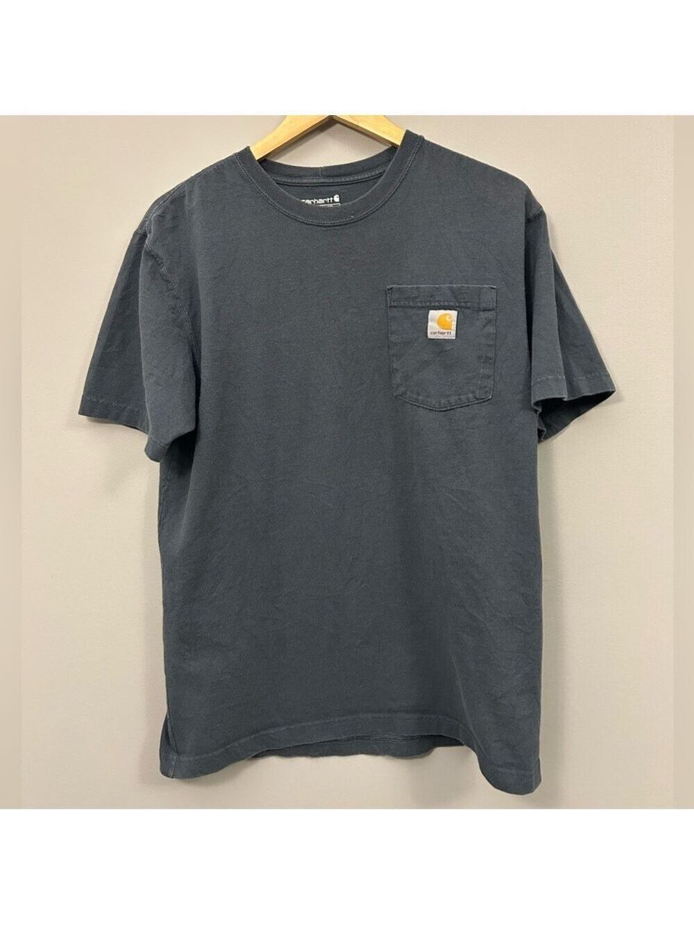 Carhartt Men's Dark Gray Blue Short Sleeve Tee